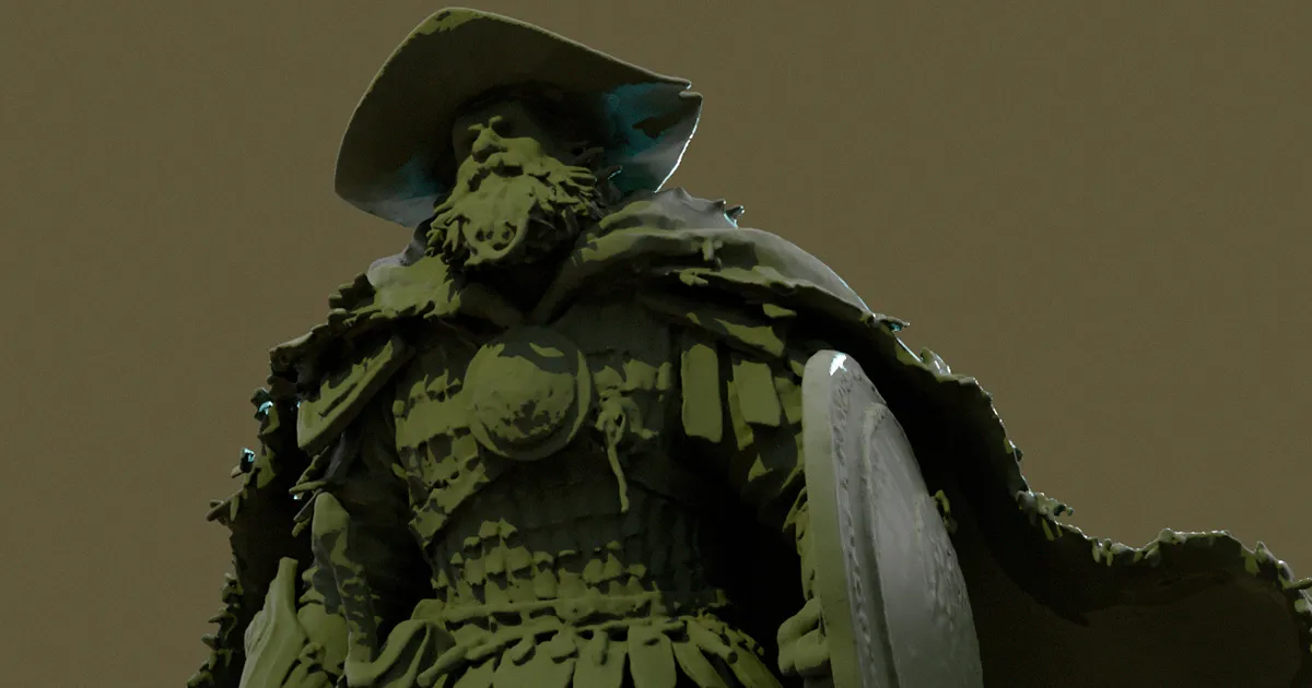 Estudo de Volume e Silhueta no ZBrush